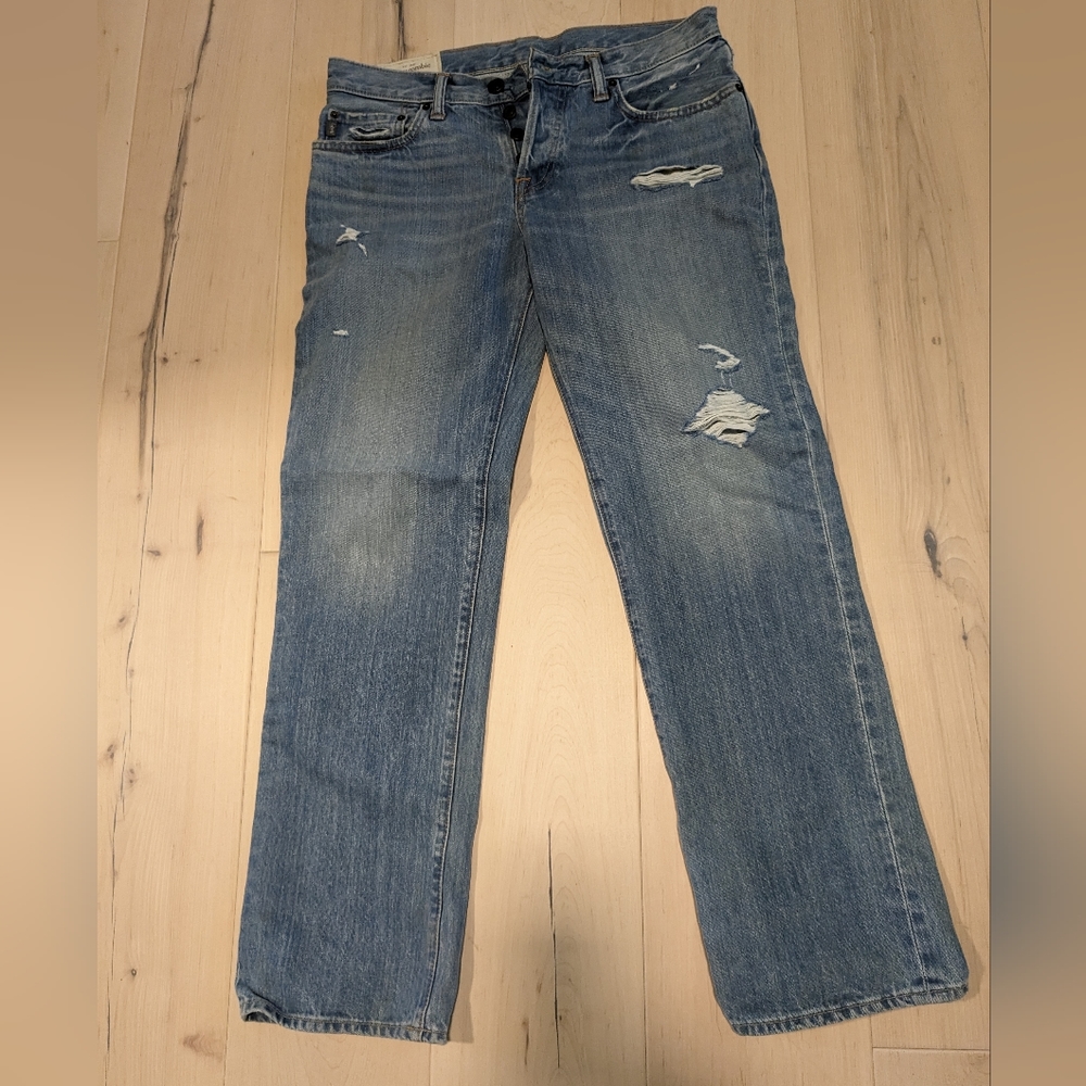 AF jeans, 32x30, classic straight, distressed, like new